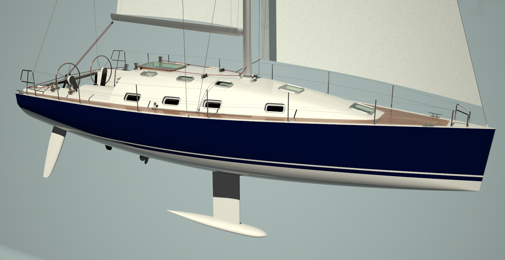 VK35 Aluminum Performance Sailing Yacht - Advanced design and Superior ...